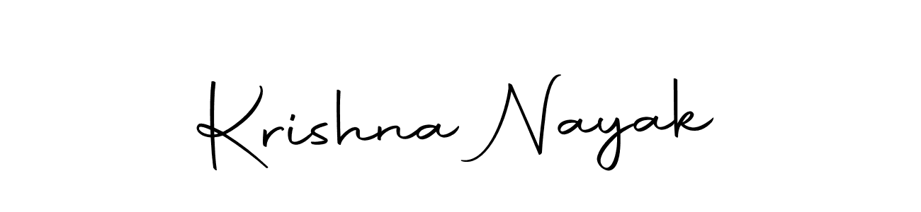 Design your own signature with our free online signature maker. With this signature software, you can create a handwritten (Autography-DOLnW) signature for name Krishna Nayak. Krishna Nayak signature style 10 images and pictures png