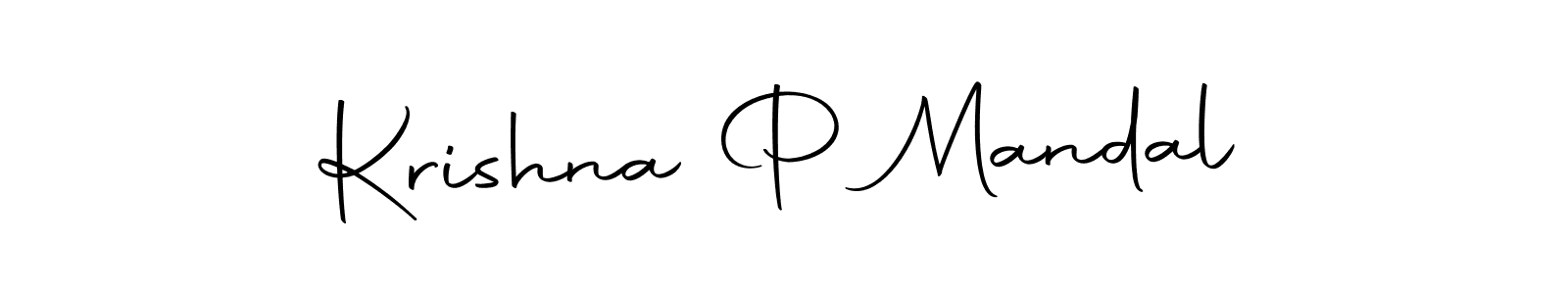 Autography-DOLnW is a professional signature style that is perfect for those who want to add a touch of class to their signature. It is also a great choice for those who want to make their signature more unique. Get Krishna P Mandal name to fancy signature for free. Krishna P Mandal signature style 10 images and pictures png