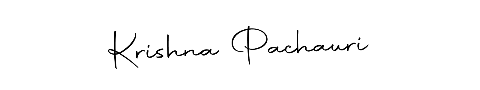 Create a beautiful signature design for name Krishna Pachauri. With this signature (Autography-DOLnW) fonts, you can make a handwritten signature for free. Krishna Pachauri signature style 10 images and pictures png