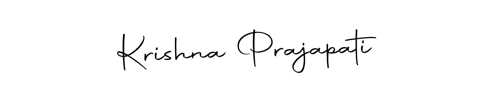 Krishna Prajapati stylish signature style. Best Handwritten Sign (Autography-DOLnW) for my name. Handwritten Signature Collection Ideas for my name Krishna Prajapati. Krishna Prajapati signature style 10 images and pictures png