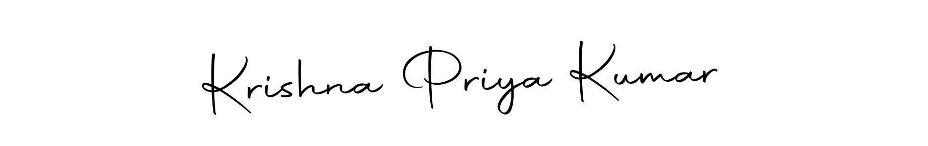 Use a signature maker to create a handwritten signature online. With this signature software, you can design (Autography-DOLnW) your own signature for name Krishna Priya Kumar. Krishna Priya Kumar signature style 10 images and pictures png