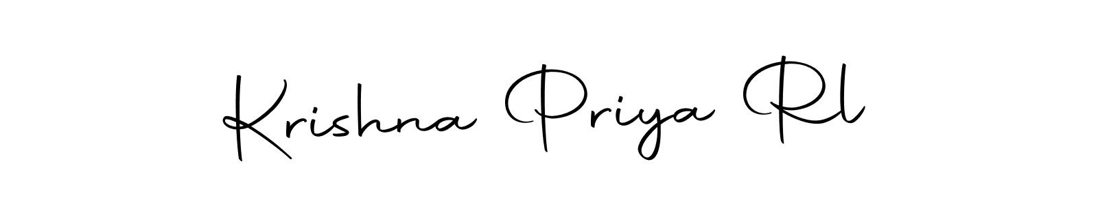 Make a short Krishna Priya Rl signature style. Manage your documents anywhere anytime using Autography-DOLnW. Create and add eSignatures, submit forms, share and send files easily. Krishna Priya Rl signature style 10 images and pictures png