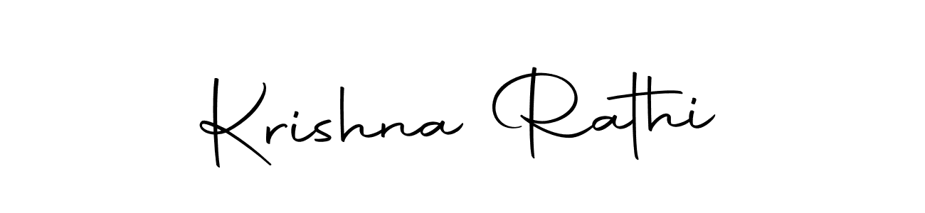 You should practise on your own different ways (Autography-DOLnW) to write your name (Krishna Rathi) in signature. don't let someone else do it for you. Krishna Rathi signature style 10 images and pictures png