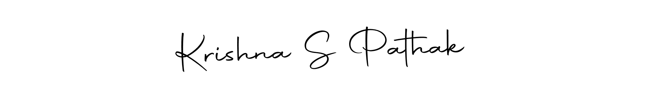 Also we have Krishna S Pathak  ॐ name is the best signature style. Create professional handwritten signature collection using Autography-DOLnW autograph style. Krishna S Pathak  ॐ signature style 10 images and pictures png