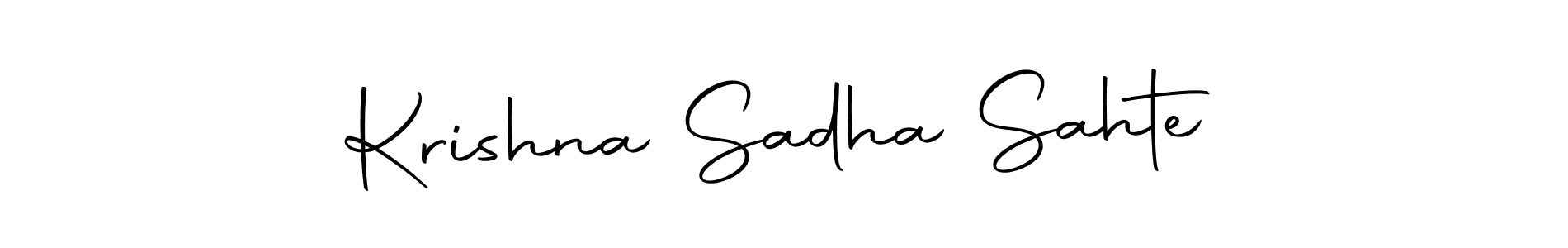 It looks lik you need a new signature style for name Krishna Sadha Sahte. Design unique handwritten (Autography-DOLnW) signature with our free signature maker in just a few clicks. Krishna Sadha Sahte signature style 10 images and pictures png