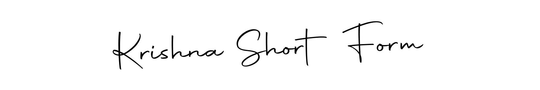 Krishna Short Form stylish signature style. Best Handwritten Sign (Autography-DOLnW) for my name. Handwritten Signature Collection Ideas for my name Krishna Short Form. Krishna Short Form signature style 10 images and pictures png
