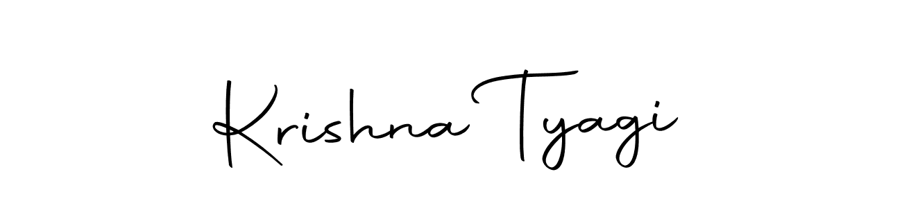 Similarly Autography-DOLnW is the best handwritten signature design. Signature creator online .You can use it as an online autograph creator for name Krishna Tyagi. Krishna Tyagi signature style 10 images and pictures png