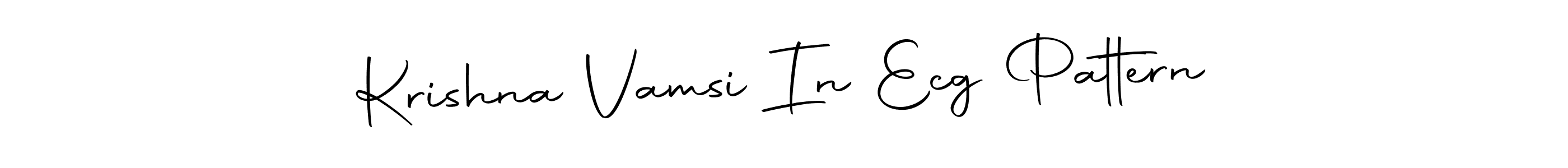 See photos of Krishna Vamsi In Ecg Pattern official signature by Spectra . Check more albums & portfolios. Read reviews & check more about Autography-DOLnW font. Krishna Vamsi In Ecg Pattern signature style 10 images and pictures png