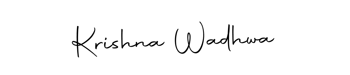 This is the best signature style for the Krishna Wadhwa name. Also you like these signature font (Autography-DOLnW). Mix name signature. Krishna Wadhwa signature style 10 images and pictures png