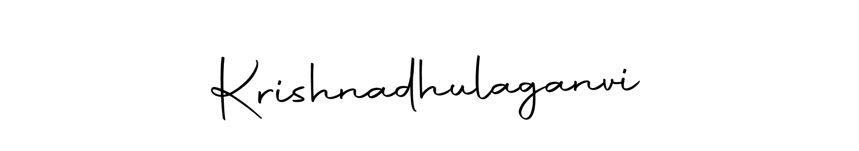 How to make Krishnadhulaganvi signature? Autography-DOLnW is a professional autograph style. Create handwritten signature for Krishnadhulaganvi name. Krishnadhulaganvi signature style 10 images and pictures png