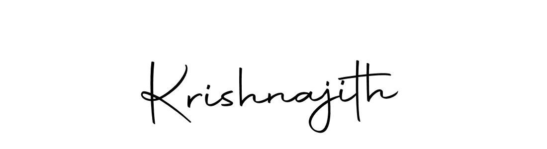 Use a signature maker to create a handwritten signature online. With this signature software, you can design (Autography-DOLnW) your own signature for name Krishnajith. Krishnajith signature style 10 images and pictures png