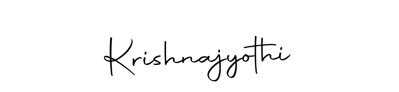 Krishnajyothi stylish signature style. Best Handwritten Sign (Autography-DOLnW) for my name. Handwritten Signature Collection Ideas for my name Krishnajyothi. Krishnajyothi signature style 10 images and pictures png