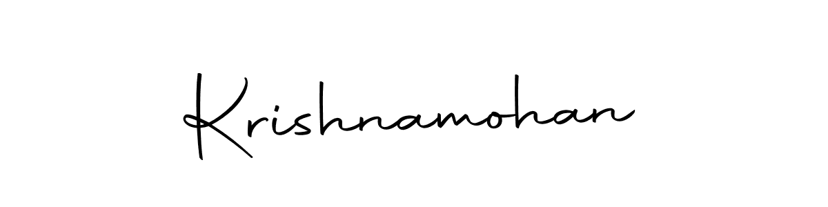 Also we have Krishnamohan name is the best signature style. Create professional handwritten signature collection using Autography-DOLnW autograph style. Krishnamohan signature style 10 images and pictures png