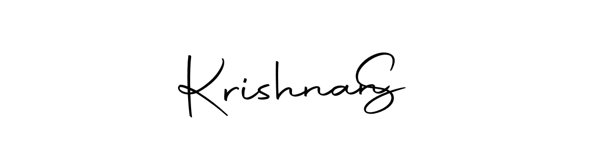 Make a beautiful signature design for name Krishnan   S. With this signature (Autography-DOLnW) style, you can create a handwritten signature for free. Krishnan   S signature style 10 images and pictures png