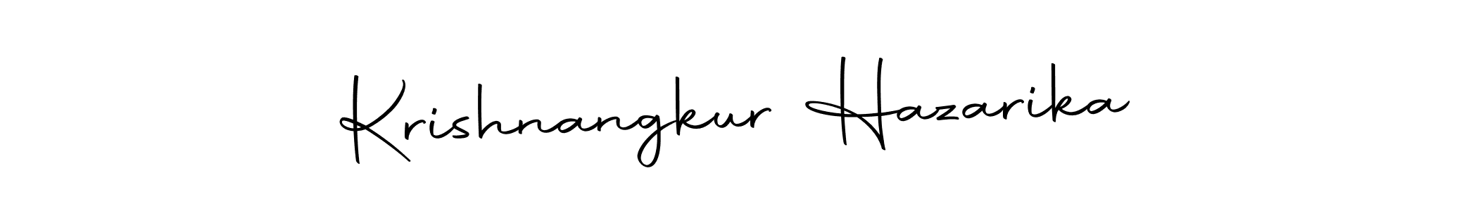 You should practise on your own different ways (Autography-DOLnW) to write your name (Krishnangkur Hazarika) in signature. don't let someone else do it for you. Krishnangkur Hazarika signature style 10 images and pictures png