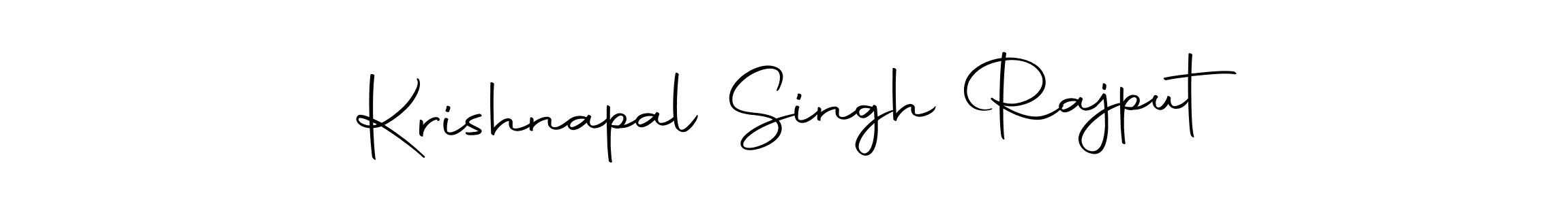 Use a signature maker to create a handwritten signature online. With this signature software, you can design (Autography-DOLnW) your own signature for name Krishnapal Singh Rajput. Krishnapal Singh Rajput signature style 10 images and pictures png