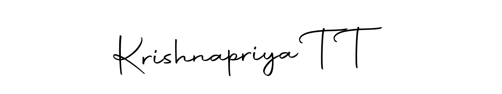 See photos of Krishnapriya T T official signature by Spectra . Check more albums & portfolios. Read reviews & check more about Autography-DOLnW font. Krishnapriya T T signature style 10 images and pictures png