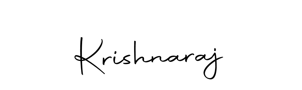 How to make Krishnaraj name signature. Use Autography-DOLnW style for creating short signs online. This is the latest handwritten sign. Krishnaraj signature style 10 images and pictures png