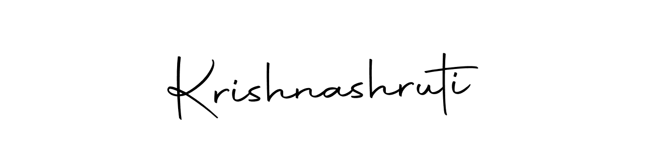 You should practise on your own different ways (Autography-DOLnW) to write your name (Krishnashruti) in signature. don't let someone else do it for you. Krishnashruti signature style 10 images and pictures png