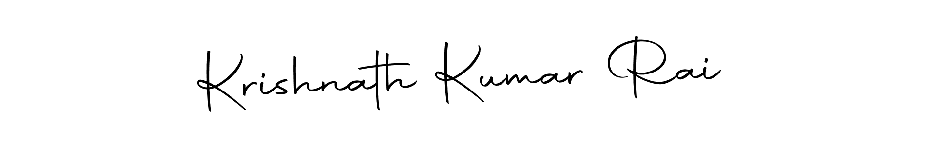 Krishnath Kumar Rai stylish signature style. Best Handwritten Sign (Autography-DOLnW) for my name. Handwritten Signature Collection Ideas for my name Krishnath Kumar Rai. Krishnath Kumar Rai signature style 10 images and pictures png