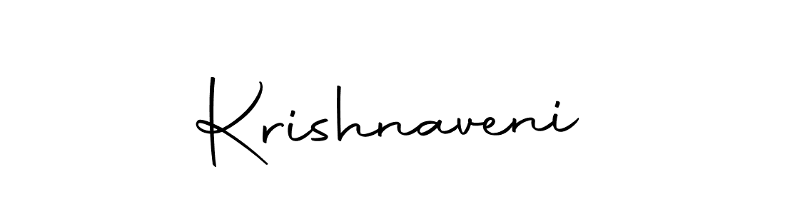 Make a beautiful signature design for name Krishnaveni. Use this online signature maker to create a handwritten signature for free. Krishnaveni signature style 10 images and pictures png