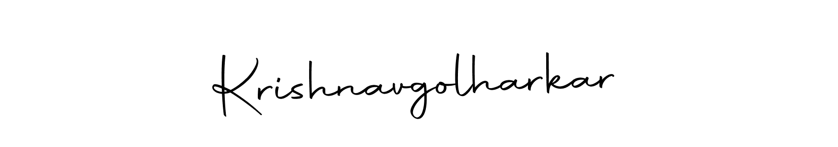 Also You can easily find your signature by using the search form. We will create Krishnavgolharkar name handwritten signature images for you free of cost using Autography-DOLnW sign style. Krishnavgolharkar signature style 10 images and pictures png