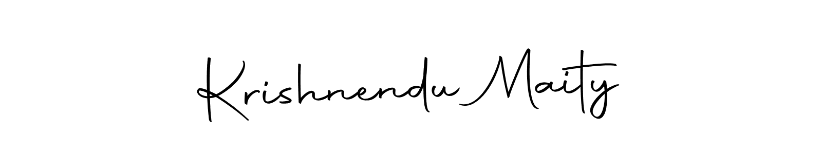 How to make Krishnendu Maity name signature. Use Autography-DOLnW style for creating short signs online. This is the latest handwritten sign. Krishnendu Maity signature style 10 images and pictures png