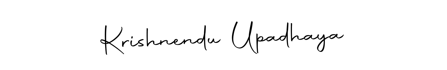 You should practise on your own different ways (Autography-DOLnW) to write your name (Krishnendu Upadhaya) in signature. don't let someone else do it for you. Krishnendu Upadhaya signature style 10 images and pictures png