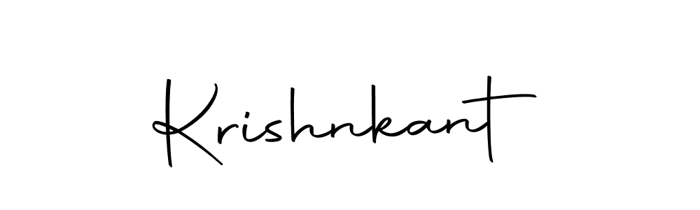 How to make Krishnkant signature? Autography-DOLnW is a professional autograph style. Create handwritten signature for Krishnkant name. Krishnkant signature style 10 images and pictures png