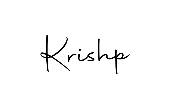 How to make Krishp signature? Autography-DOLnW is a professional autograph style. Create handwritten signature for Krishp name. Krishp signature style 10 images and pictures png