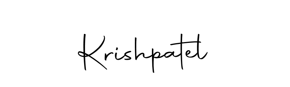 You should practise on your own different ways (Autography-DOLnW) to write your name (Krishpatel) in signature. don't let someone else do it for you. Krishpatel signature style 10 images and pictures png