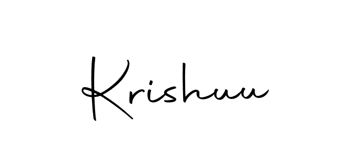 Here are the top 10 professional signature styles for the name Krishuu. These are the best autograph styles you can use for your name. Krishuu signature style 10 images and pictures png