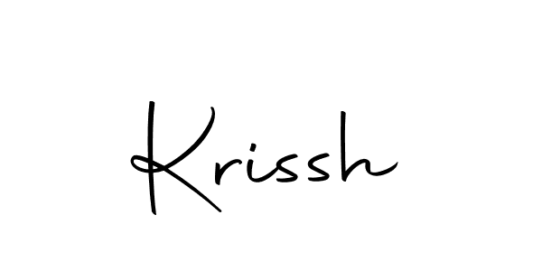 Autography-DOLnW is a professional signature style that is perfect for those who want to add a touch of class to their signature. It is also a great choice for those who want to make their signature more unique. Get Krissh name to fancy signature for free. Krissh signature style 10 images and pictures png