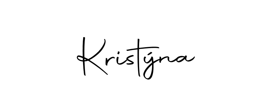 if you are searching for the best signature style for your name Kristýna. so please give up your signature search. here we have designed multiple signature styles  using Autography-DOLnW. Kristýna signature style 10 images and pictures png