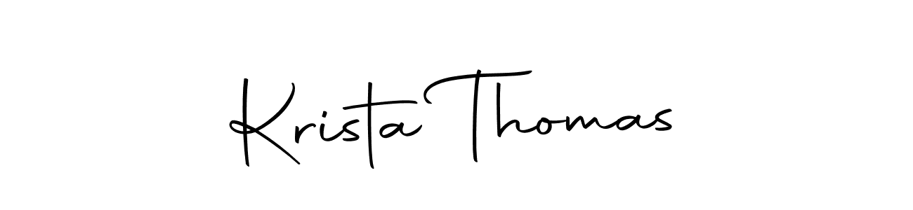 You can use this online signature creator to create a handwritten signature for the name Krista Thomas. This is the best online autograph maker. Krista Thomas signature style 10 images and pictures png