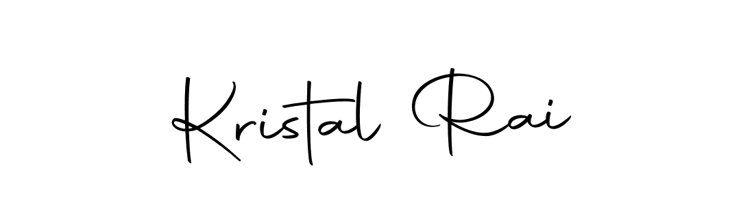 Make a beautiful signature design for name Kristal Rai. With this signature (Autography-DOLnW) style, you can create a handwritten signature for free. Kristal Rai signature style 10 images and pictures png