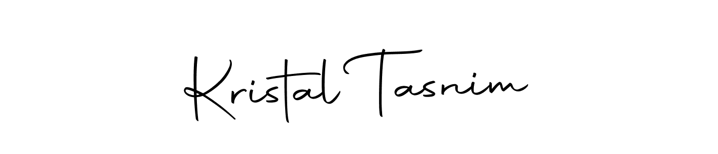 Kristal Tasnim stylish signature style. Best Handwritten Sign (Autography-DOLnW) for my name. Handwritten Signature Collection Ideas for my name Kristal Tasnim. Kristal Tasnim signature style 10 images and pictures png