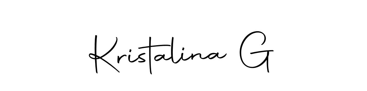 Here are the top 10 professional signature styles for the name Kristalina G. These are the best autograph styles you can use for your name. Kristalina G signature style 10 images and pictures png