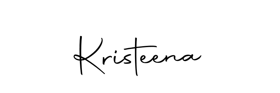 Similarly Autography-DOLnW is the best handwritten signature design. Signature creator online .You can use it as an online autograph creator for name Kristeena. Kristeena signature style 10 images and pictures png
