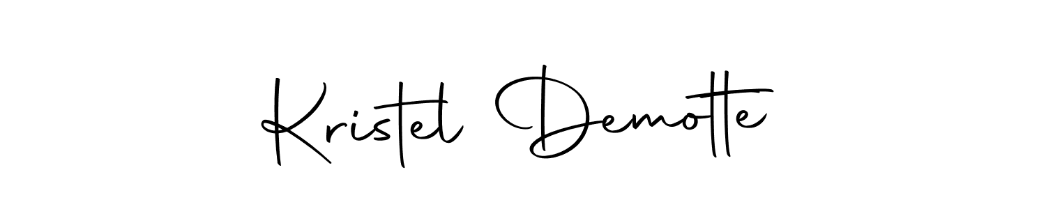 Use a signature maker to create a handwritten signature online. With this signature software, you can design (Autography-DOLnW) your own signature for name Kristel Demotte. Kristel Demotte signature style 10 images and pictures png