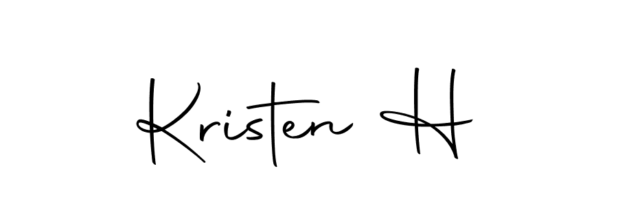 Best and Professional Signature Style for Kristen H. Autography-DOLnW Best Signature Style Collection. Kristen H signature style 10 images and pictures png