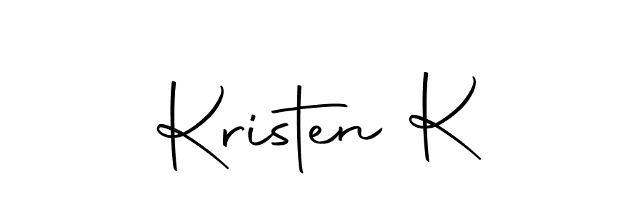 This is the best signature style for the Kristen K name. Also you like these signature font (Autography-DOLnW). Mix name signature. Kristen K signature style 10 images and pictures png