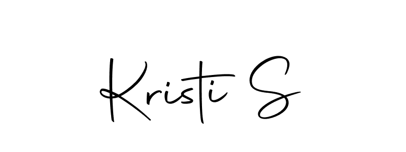 It looks lik you need a new signature style for name Kristi S. Design unique handwritten (Autography-DOLnW) signature with our free signature maker in just a few clicks. Kristi S signature style 10 images and pictures png