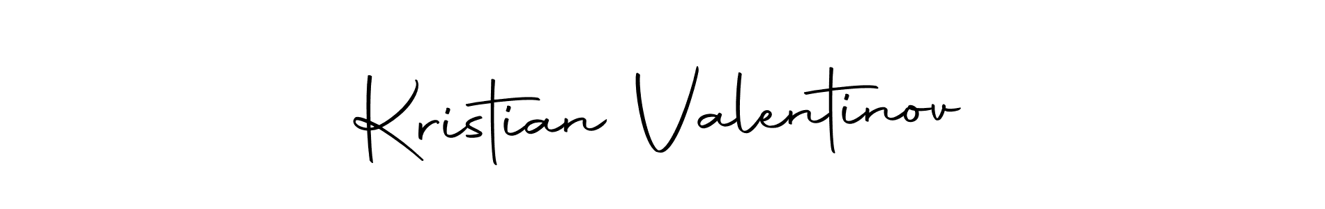 Make a short Kristian Valentinov signature style. Manage your documents anywhere anytime using Autography-DOLnW. Create and add eSignatures, submit forms, share and send files easily. Kristian Valentinov signature style 10 images and pictures png