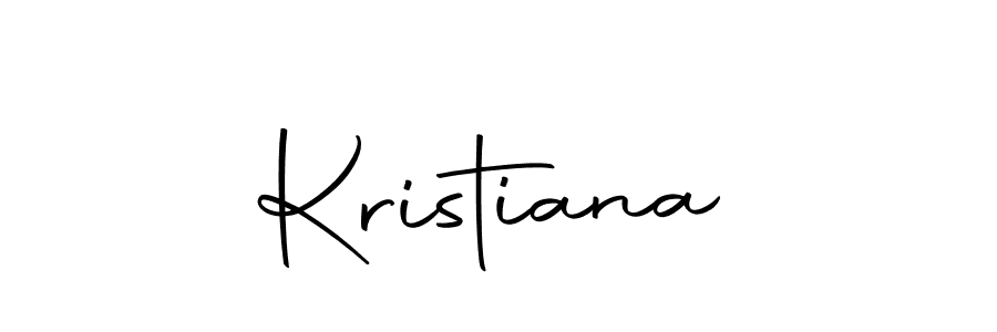 How to make Kristiana signature? Autography-DOLnW is a professional autograph style. Create handwritten signature for Kristiana name. Kristiana signature style 10 images and pictures png