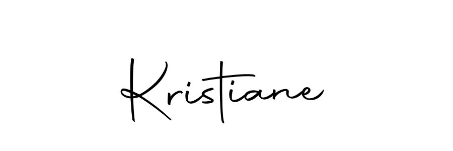 Design your own signature with our free online signature maker. With this signature software, you can create a handwritten (Autography-DOLnW) signature for name Kristiane. Kristiane signature style 10 images and pictures png