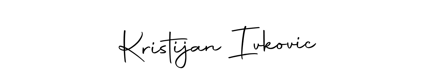 Here are the top 10 professional signature styles for the name Kristijan Ivkovic. These are the best autograph styles you can use for your name. Kristijan Ivkovic signature style 10 images and pictures png