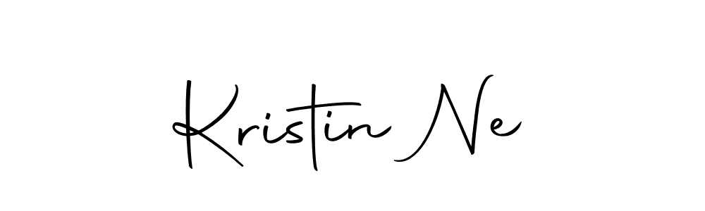 Use a signature maker to create a handwritten signature online. With this signature software, you can design (Autography-DOLnW) your own signature for name Kristin Ne. Kristin Ne signature style 10 images and pictures png