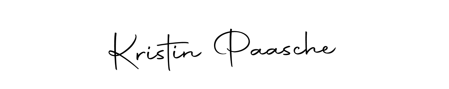 Design your own signature with our free online signature maker. With this signature software, you can create a handwritten (Autography-DOLnW) signature for name Kristin Paasche. Kristin Paasche signature style 10 images and pictures png