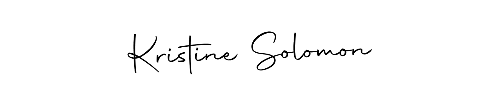 Here are the top 10 professional signature styles for the name Kristine Solomon. These are the best autograph styles you can use for your name. Kristine Solomon signature style 10 images and pictures png